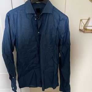 H&M denim dress shirt